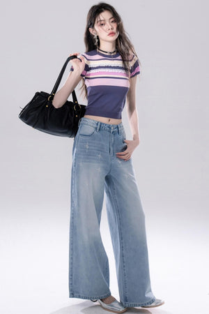 Satin Pleated Pants