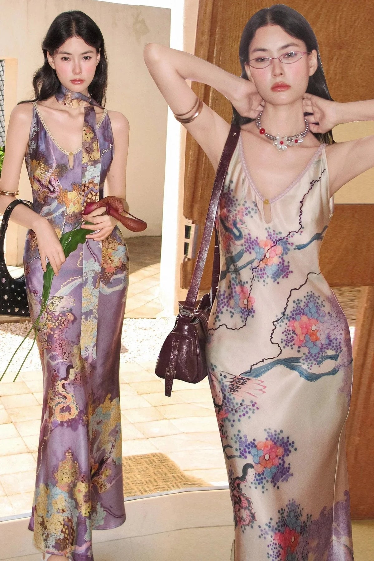 Satin Slip Dress