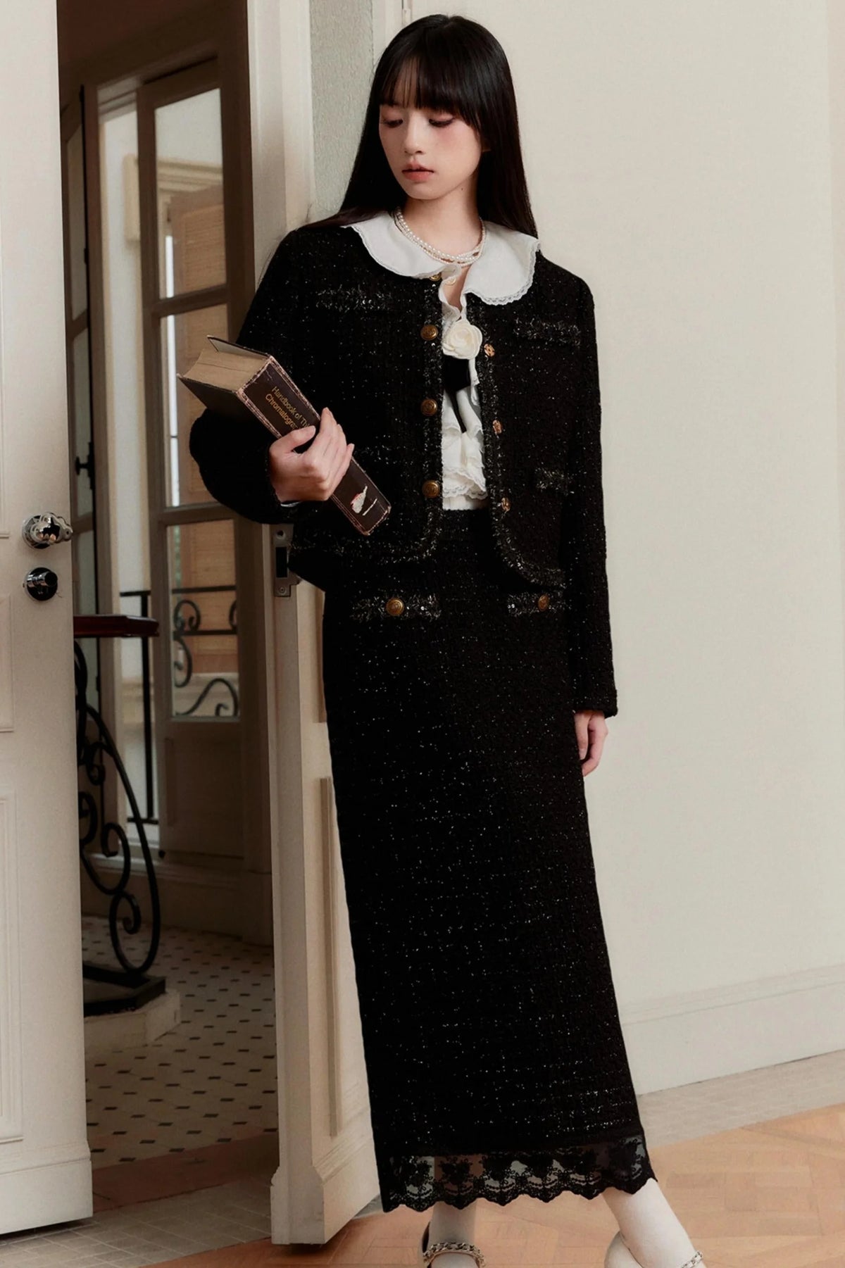Scottish Premium Shirt Jacket & Skirt Set-Up