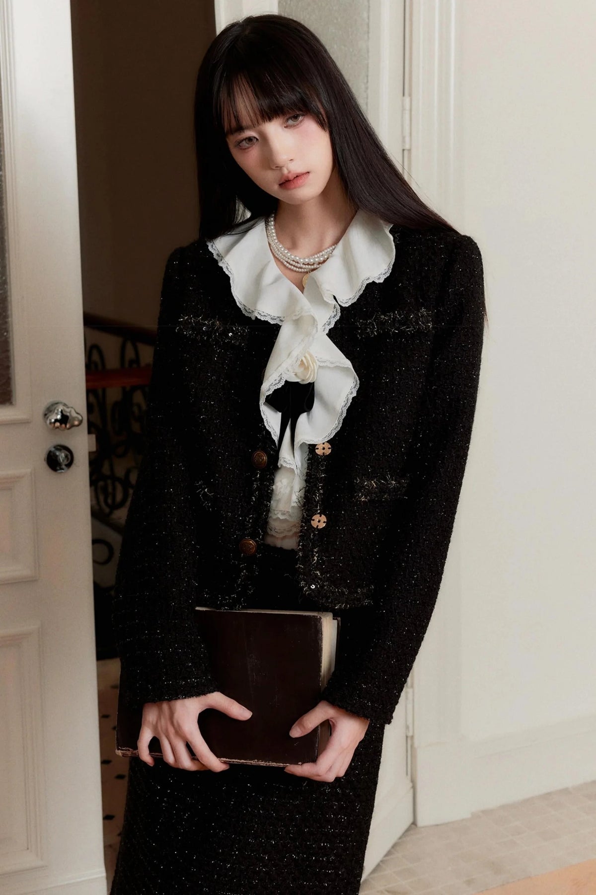 Scottish Premium Shirt Jacket & Skirt Set-Up