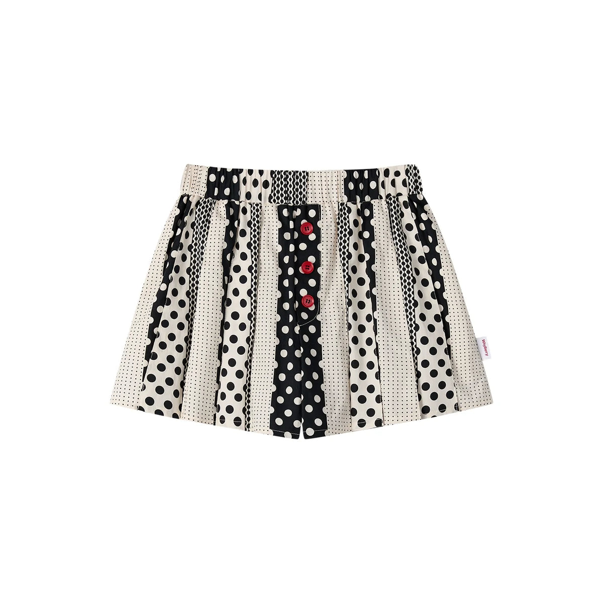 Sea Pleated Skirt