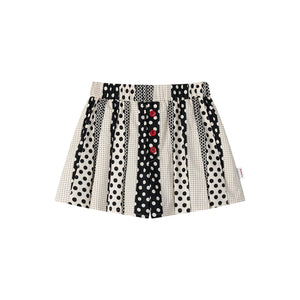 Sea Pleated Skirt