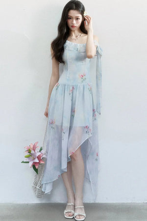 Sea Salt Rose Print Dress