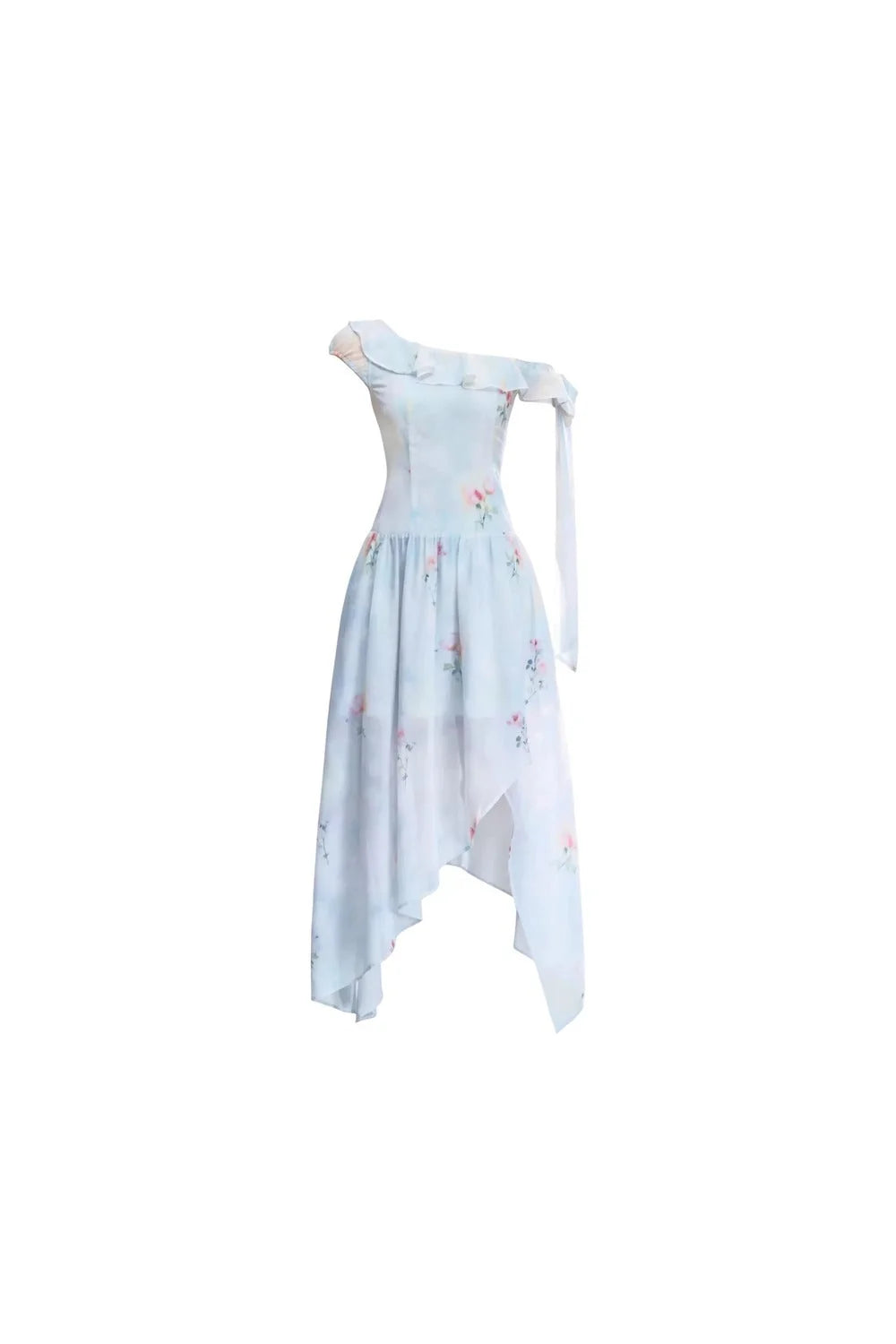 Sea Salt Rose Print Dress
