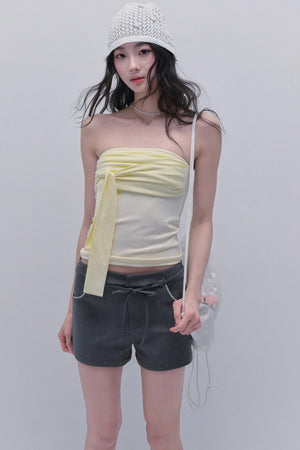 Seaside Bandeau Cropped Top