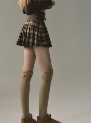 Sense Fashion Pleated Skirt