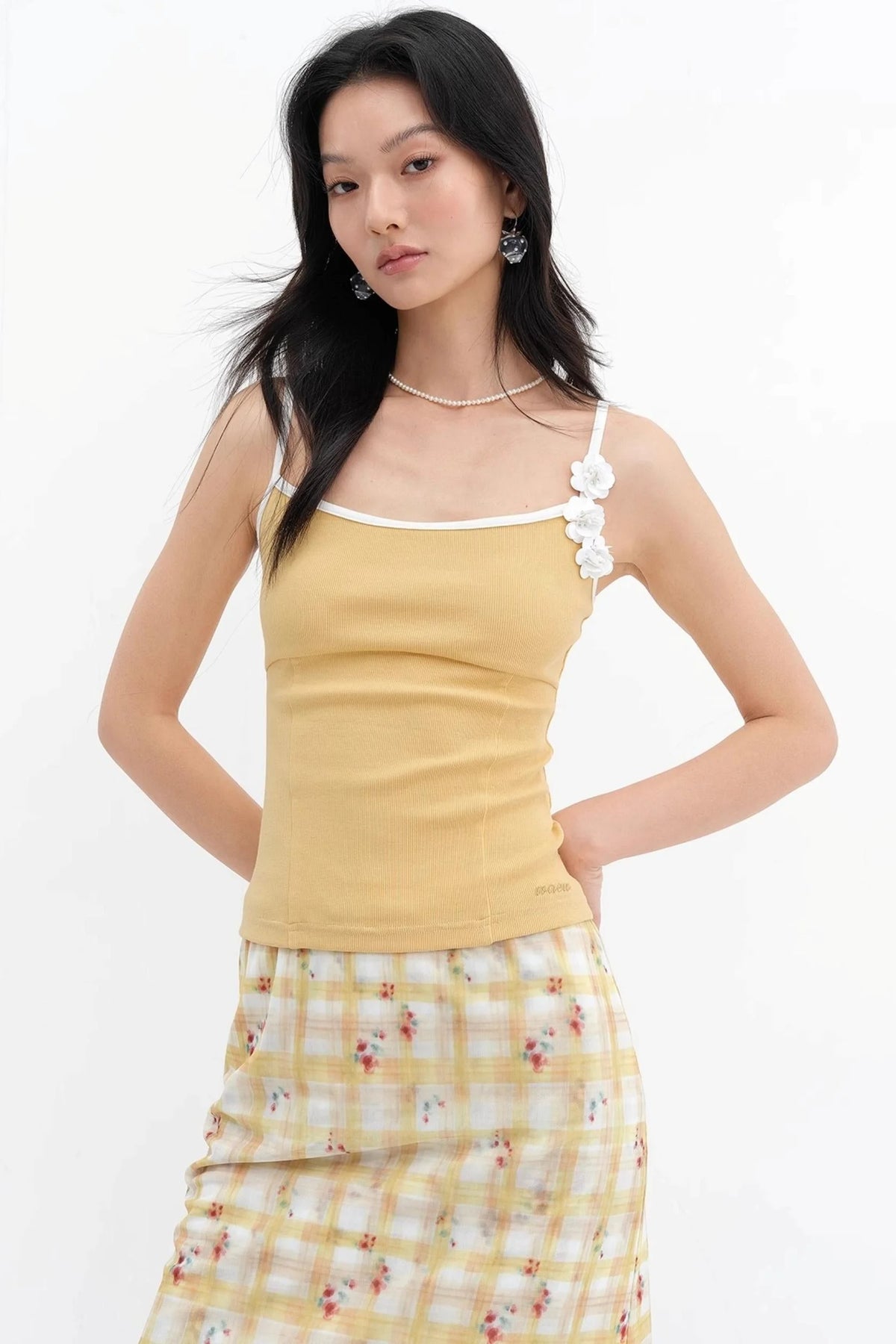 Sequin Wrap Camisole