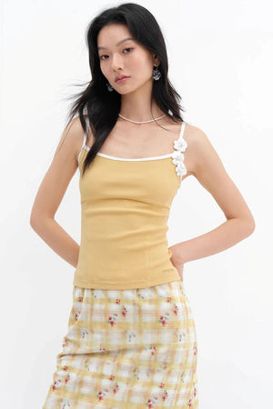 Sequin Wrap Camisole