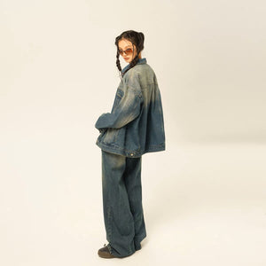 Set-up denim jacket