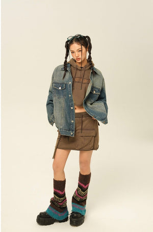 Set-up denim jacket