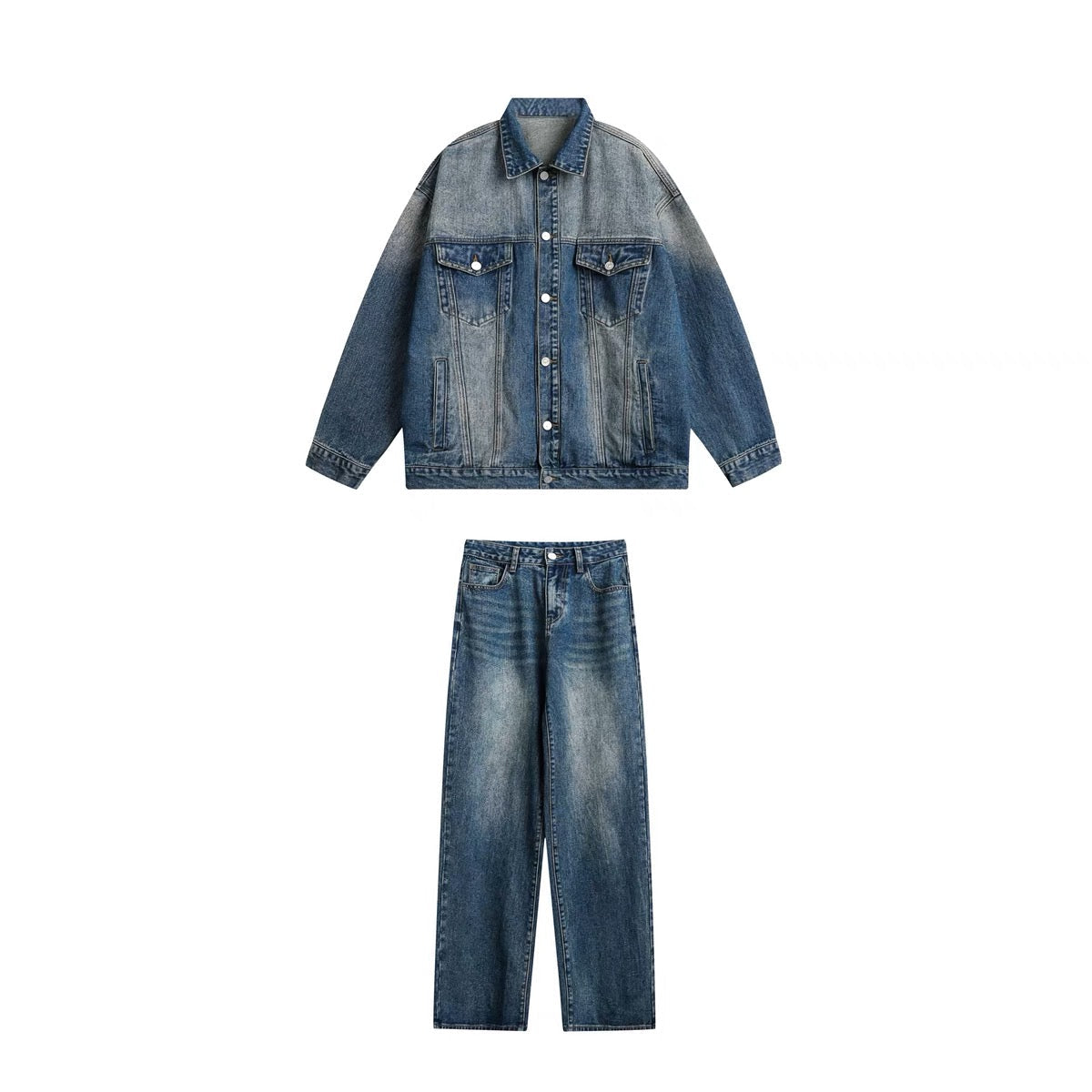 Set-up denim jacket