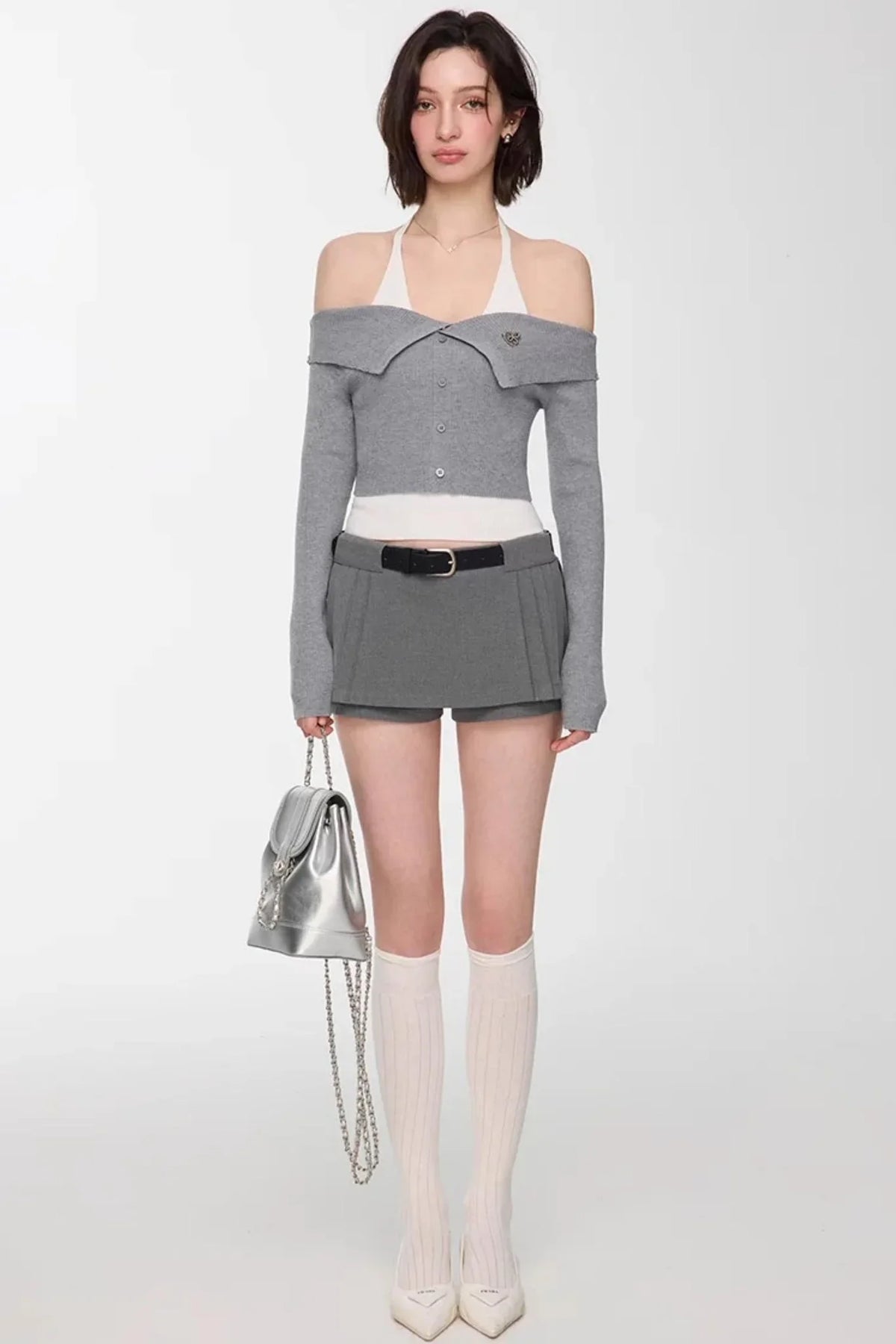 Sexy A-Line Blazer Skirt