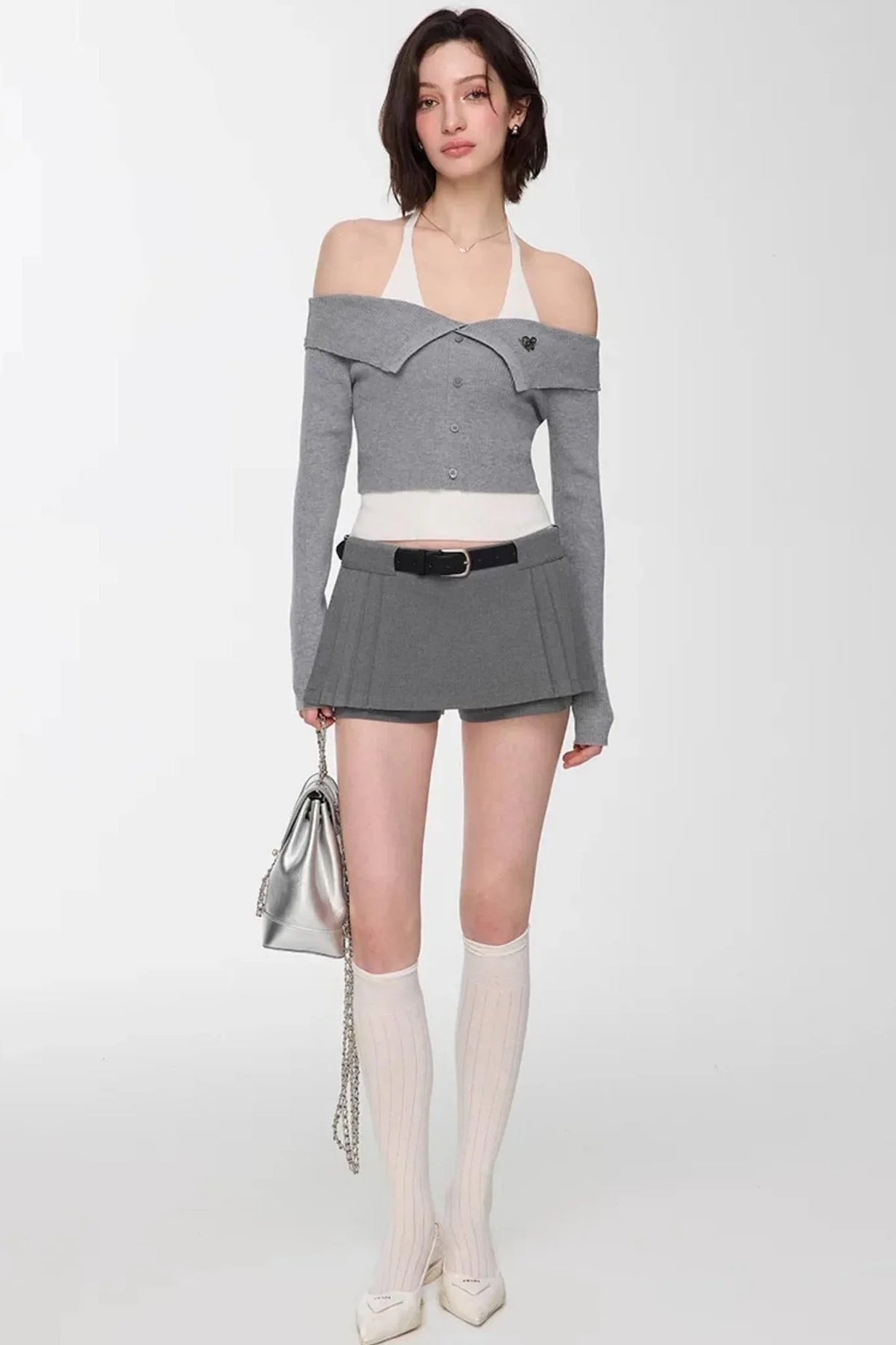 Sexy A-Line Blazer Skirt