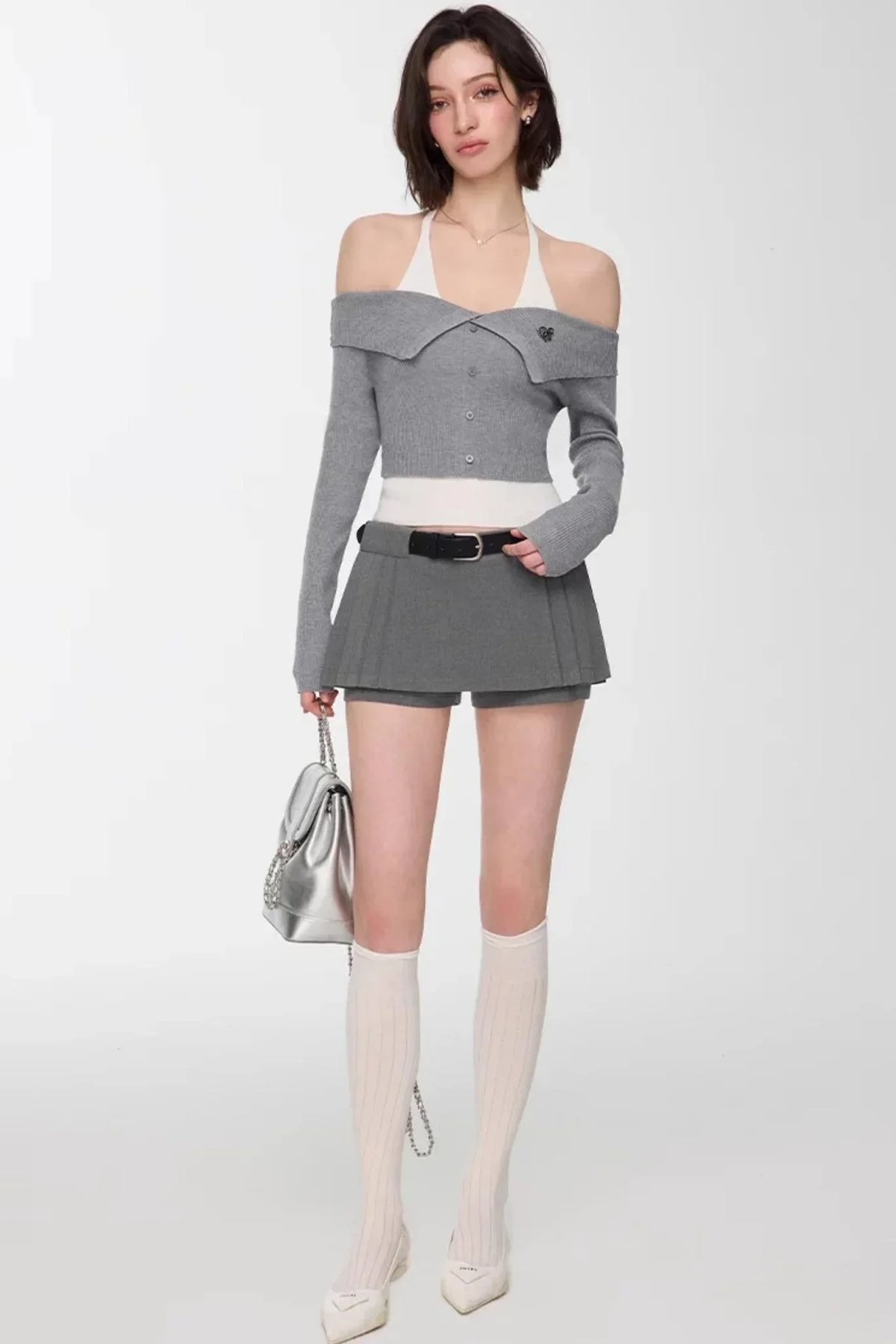 Sexy A-Line Blazer Skirt