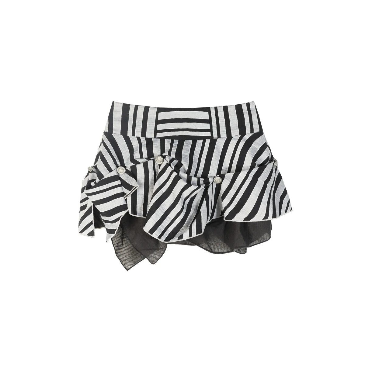 Sexy Retro Striped Skirt