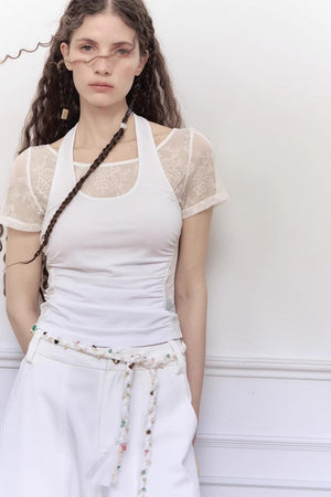 Shadow Lace Tee