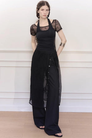 Shadow Lace Tee