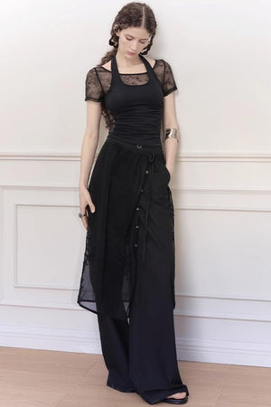 Shadow Lace Tee