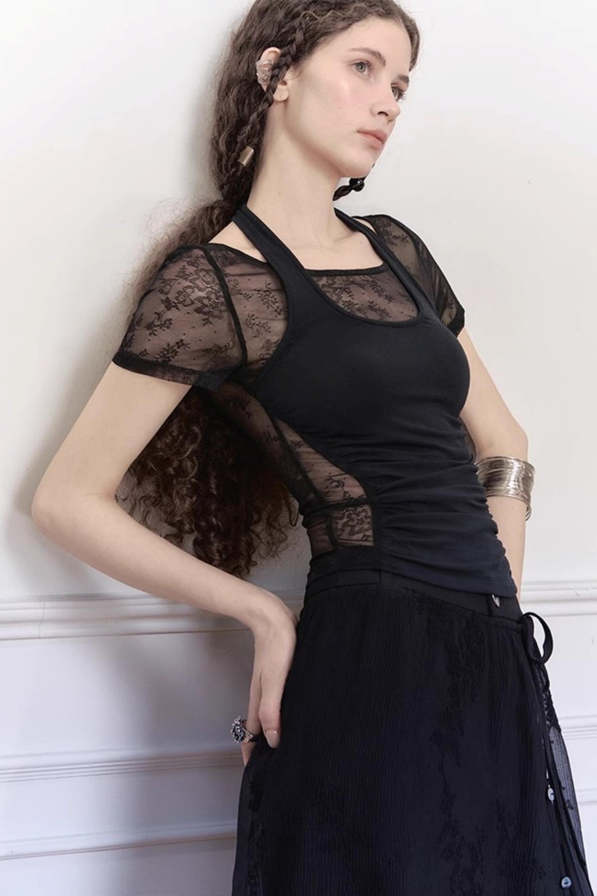Shadow Lace Tee