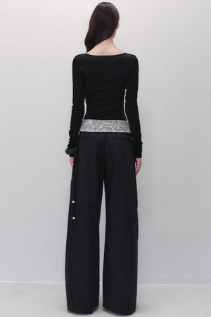 Shadow Rhyme Knit Top
