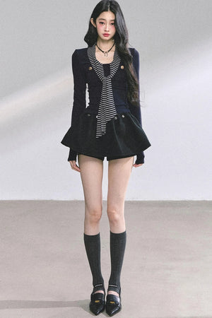 Sharp Shoulder T-Shirt