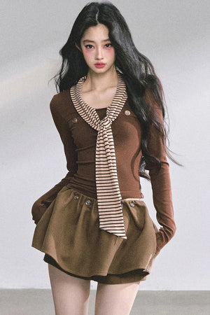 Sharp Shoulder T-Shirt