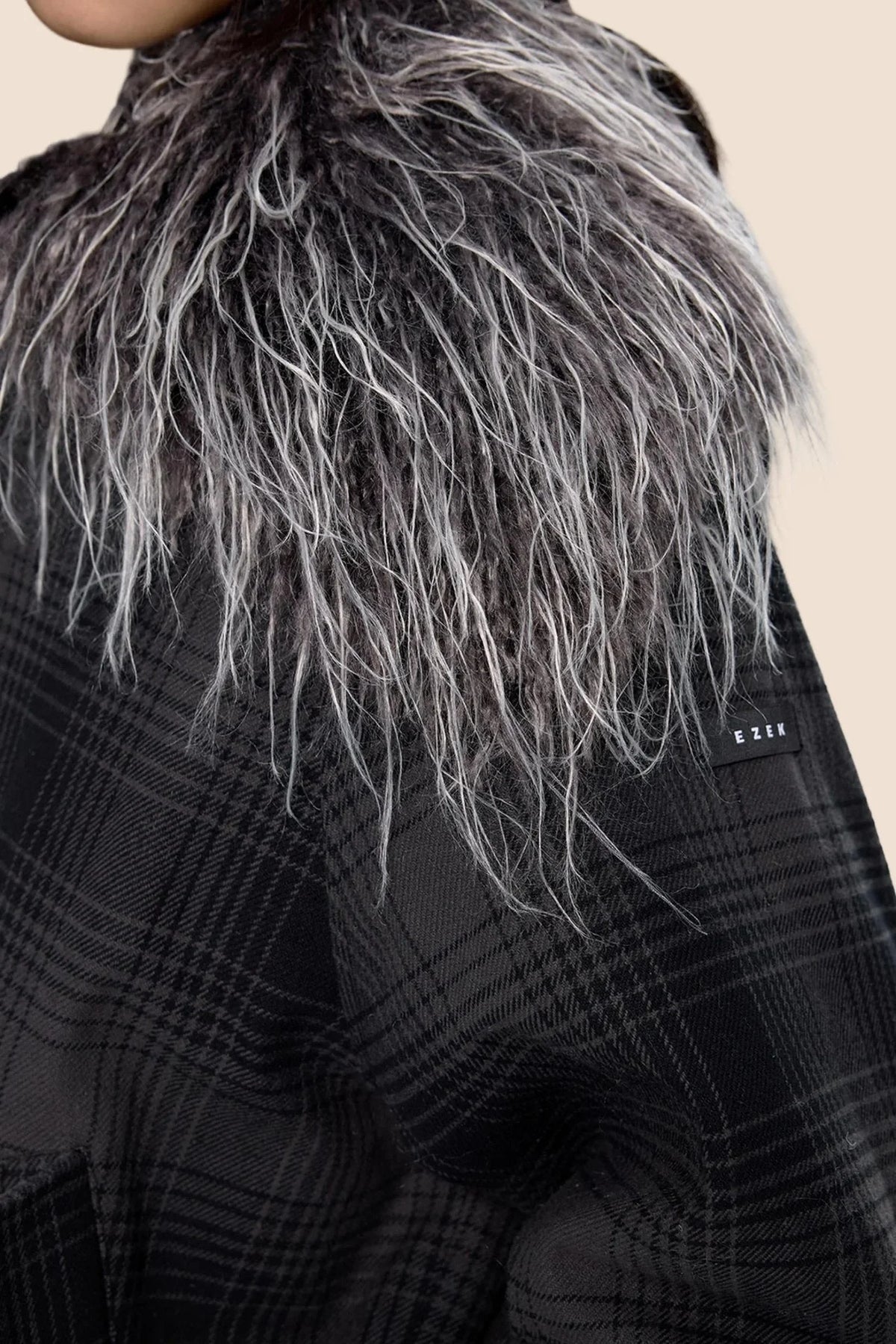 Shawl Plaid Cotton Jacket