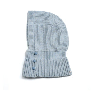 Sheep Wool Blend Knitted Balaclava