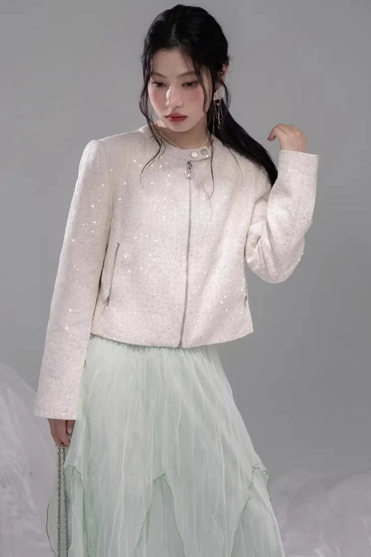Shining Lady Lace Jacket