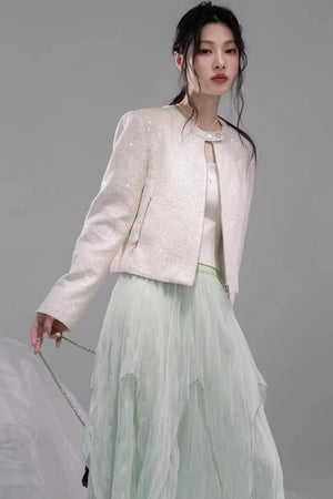 Shining Lady Lace Jacket