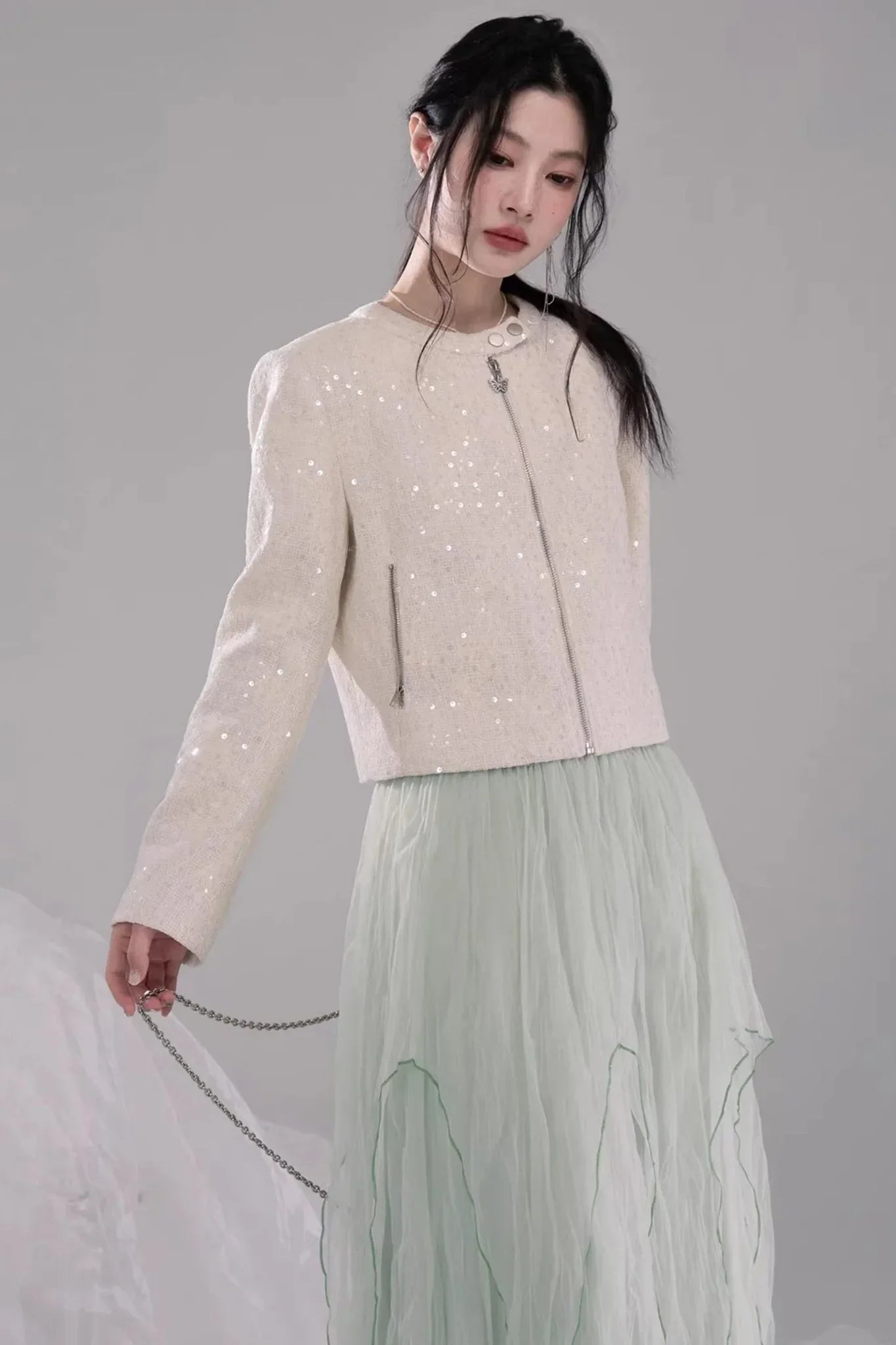 Shining Lady Lace Jacket
