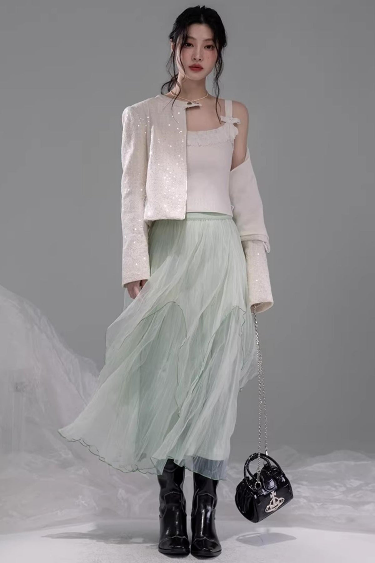 Shining Lady Lace Jacket