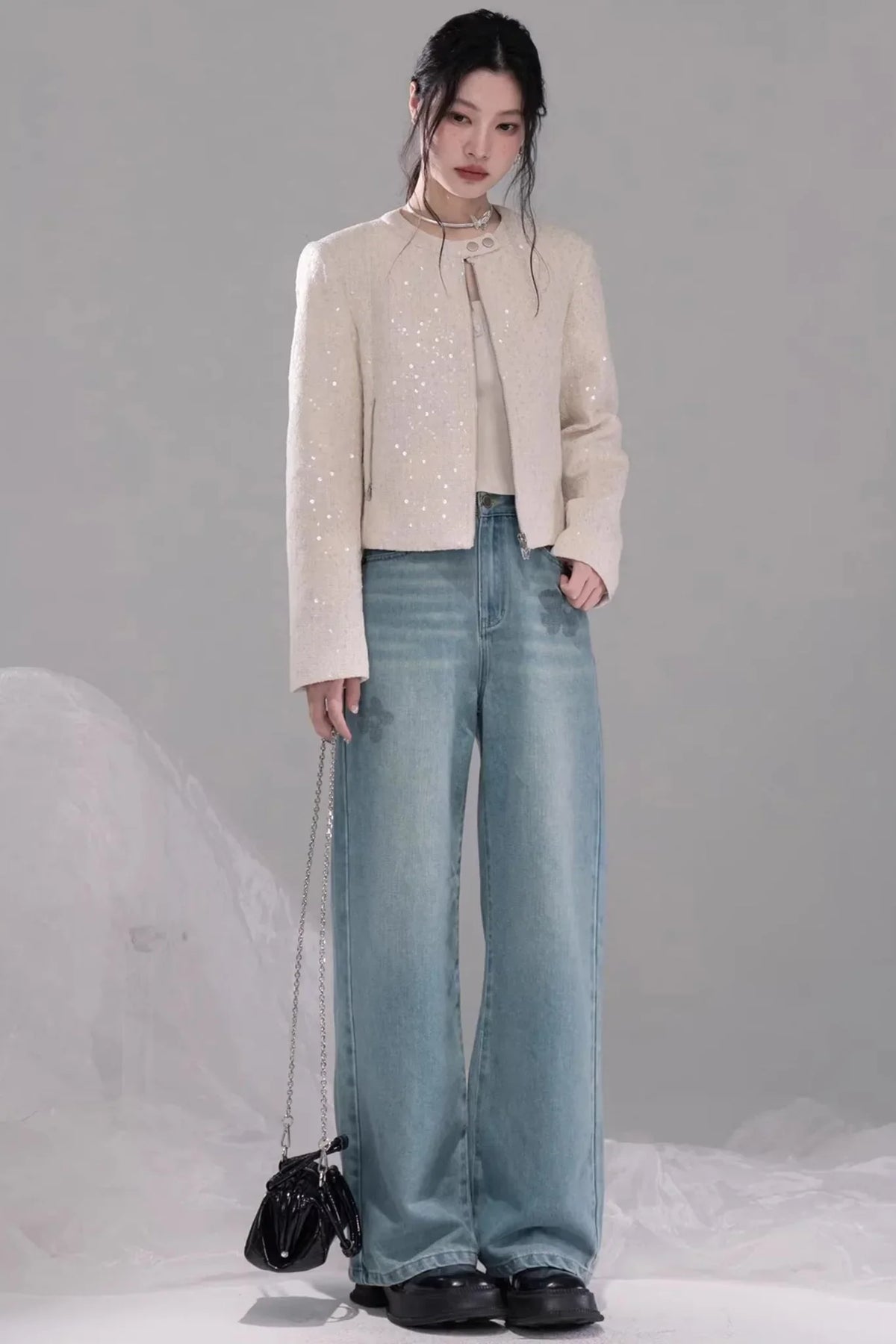 Shining Lady Lace Jacket