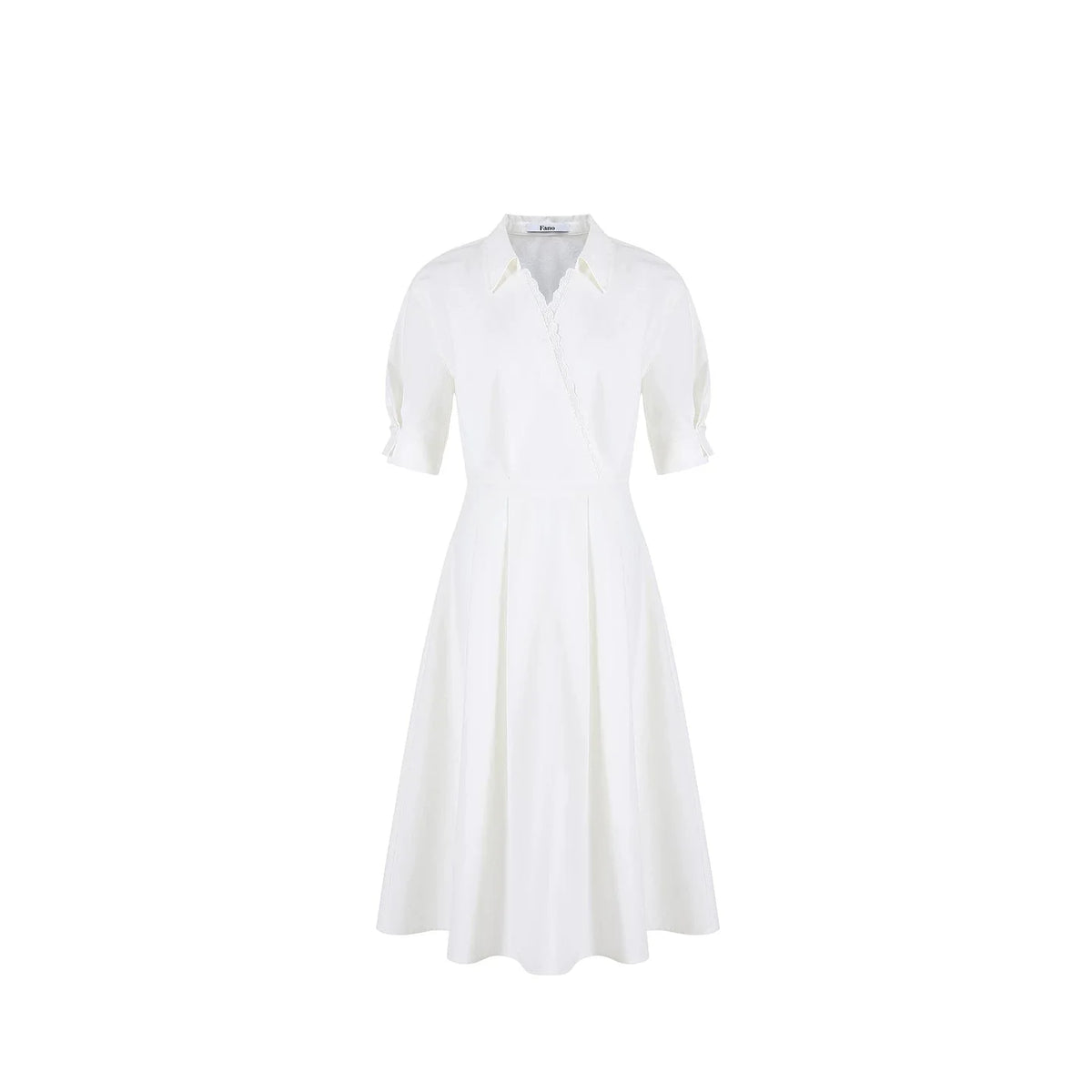 Shirt Collar A-Line Dress