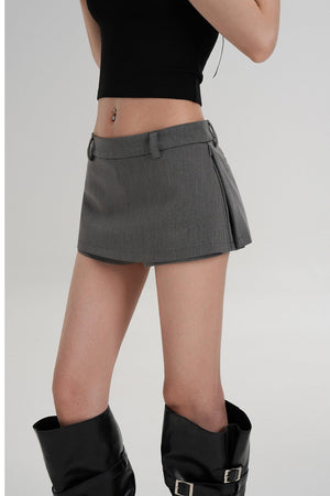 Short Side Zip Culottes