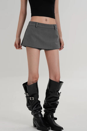 Short Side Zip Culottes
