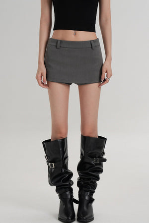 Short Side Zip Culottes