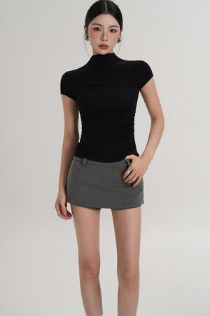 Short Side Zip Culottes