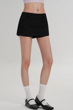 Short Side Zip Culottes