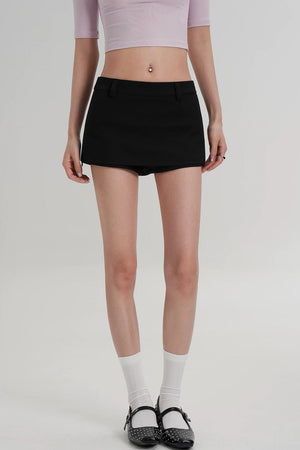 Short Side Zip Culottes