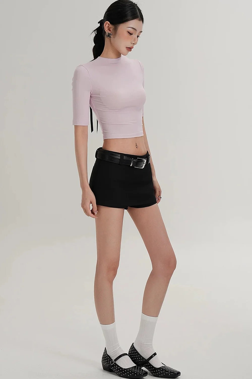 Short Side Zip Culottes