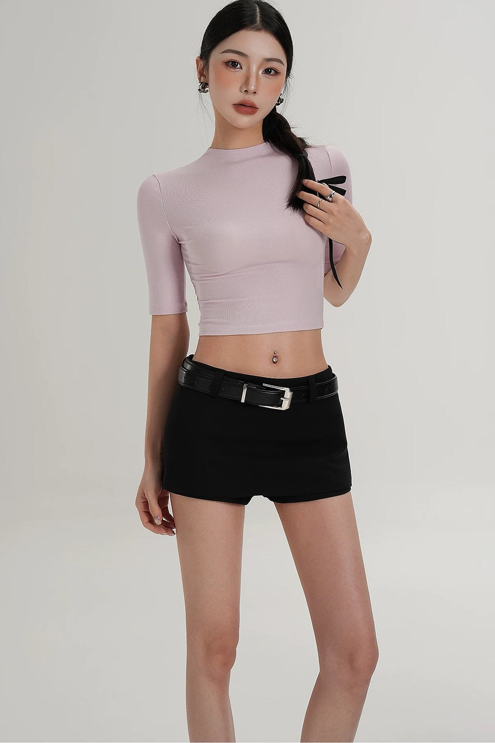 Short Side Zip Culottes