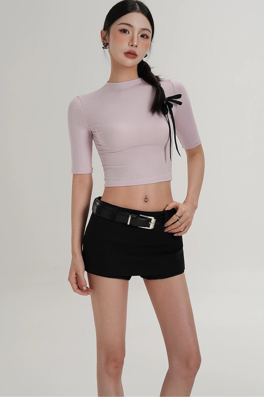 Short Side Zip Culottes