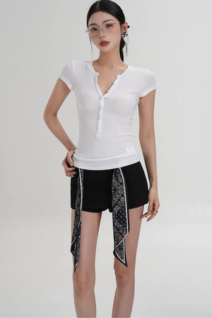 Short Side Zip Culottes