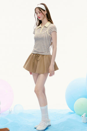 Short Sleeve Fitted Polo Shirt