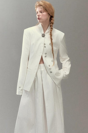 Shoulder Cut Moon Marks Blazer