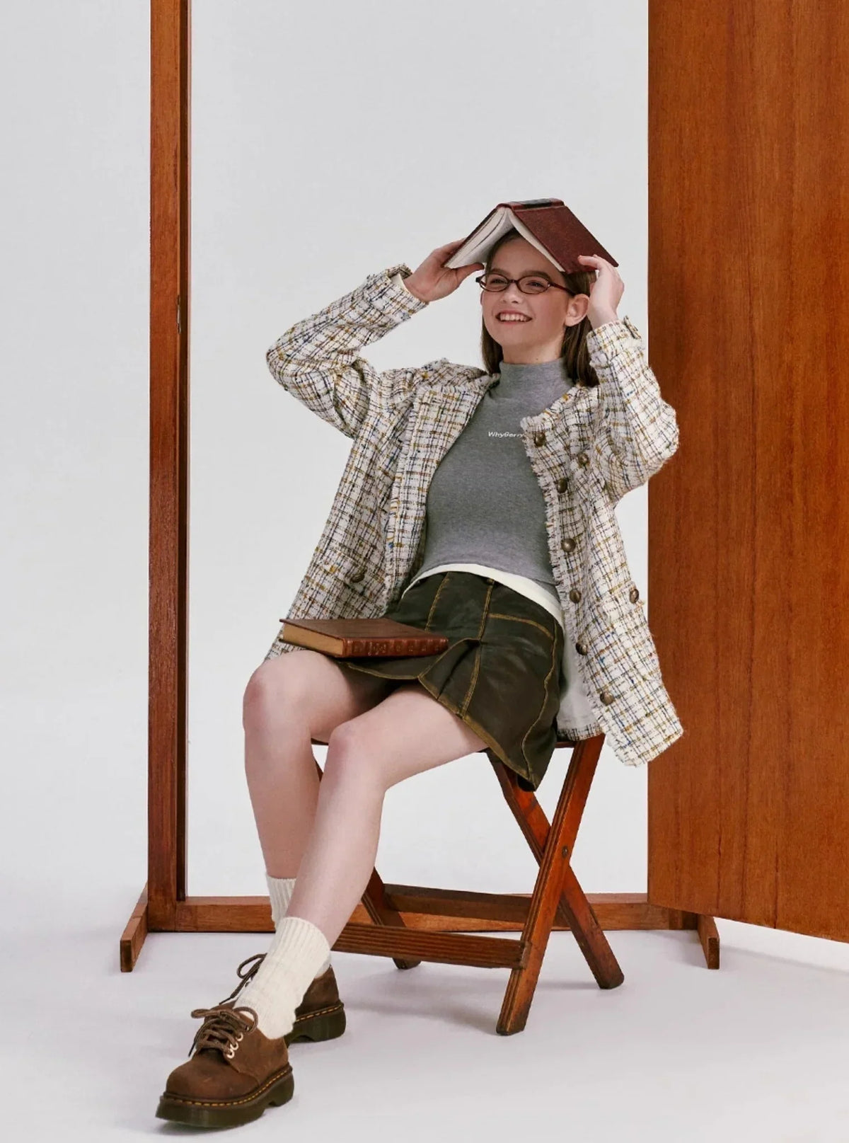 Shoulder loose jacket