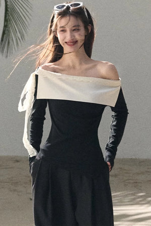 Sicilian Lace Knit Top Pants Set-Up