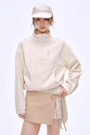 Side Slit Hip-Hugging Skirt Pants