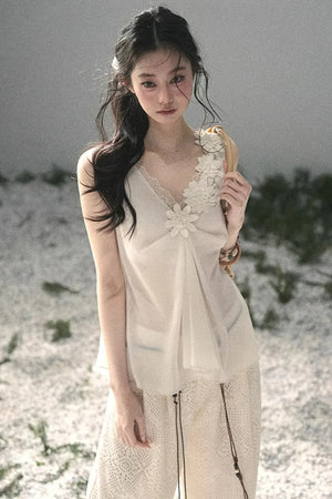 Silent Rose Lace Top